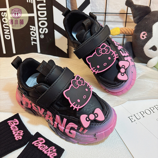 女童高颜值老爹鞋冬季加绒二棉运动鞋冬款鞋子轻便冬季2025年新款