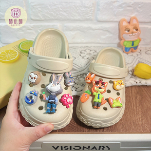 男童男孩宝宝夏季包头洞洞鞋儿童拖鞋男生男宝男款2026年新款外穿