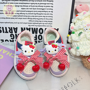 女童2025年新款今年流行爆款板鞋高颜值女孩宝宝休闲德训鞋子秋季