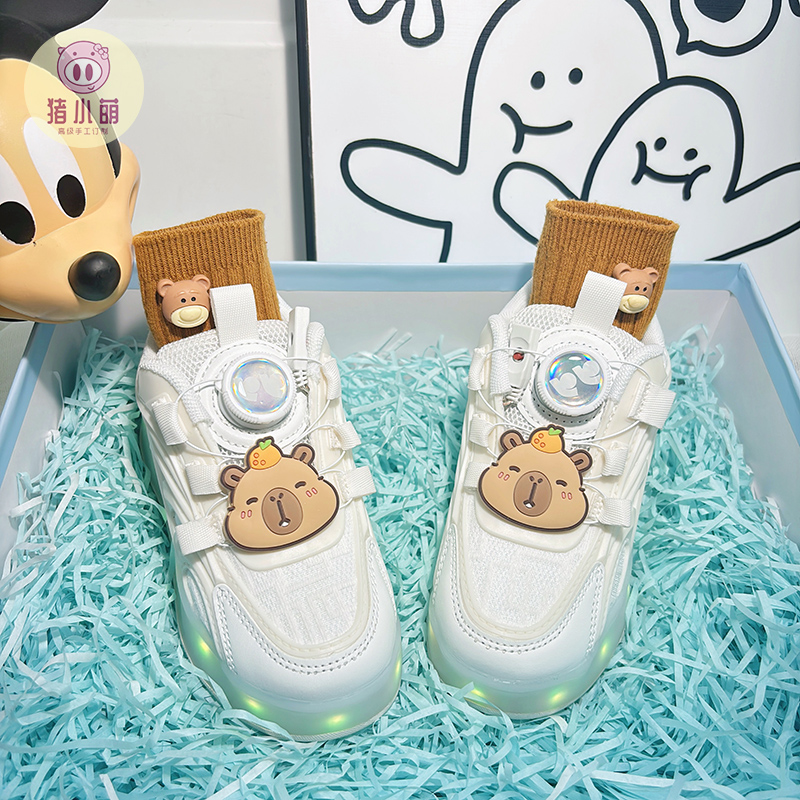 男童春夏新款隐形可收缩暴走鞋