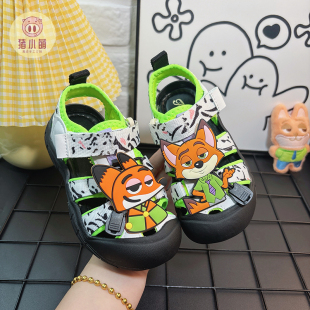 男童宝宝运动凉鞋2026新款夏季透气轻便软底夏天夏款小童幼儿鞋子