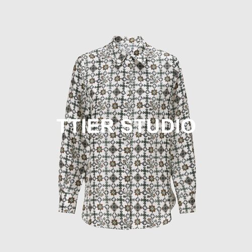 TTIER｜26年春夏新款修身衬衫MS194
