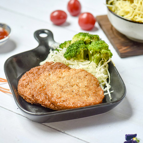 放牛吃草素香人造肉素肉素食鸡排