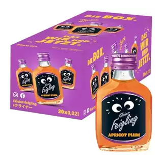 新品洋酒德国进口酒版碧茵胆小鬼杏梅味利口酒20ml酒伴15度20瓶装