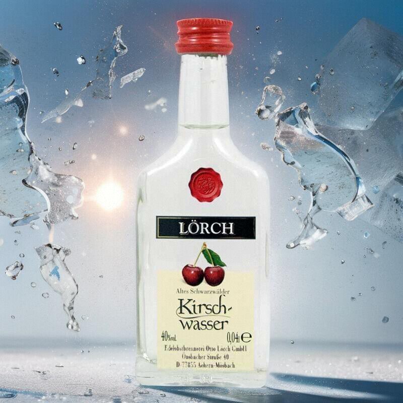 德国洛奇黑森林樱桃酒白兰地蒸馏酒蛋糕烘焙专用酒40ml洋酒酒版