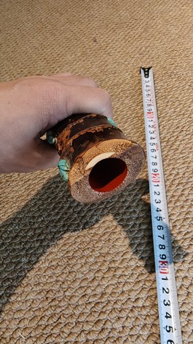 春木不易裂的竹根迷你尺八