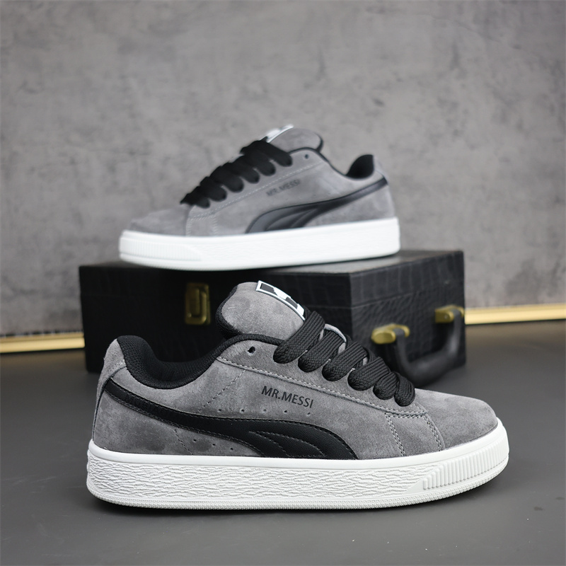 防臭男鞋复古学生德训面包鞋子