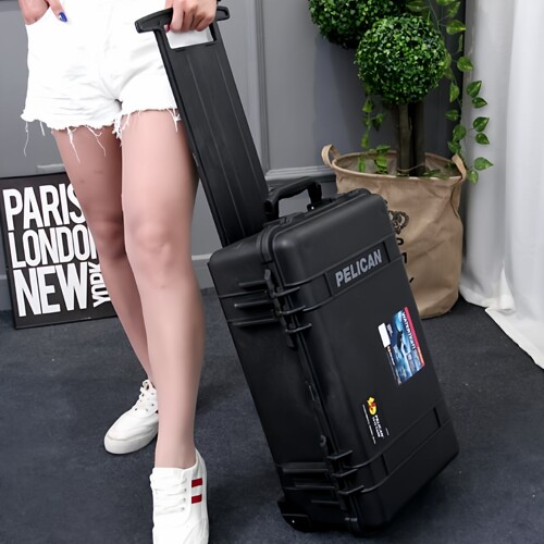 派力肯1510PELICAN安全箱塘鹅拉杆相机防护登机箱摄影箱pelican