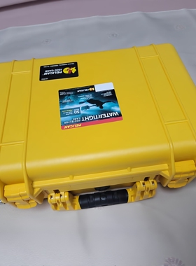 美进口塘鹅1500派力肯安全箱器材箱手提万用箱防水pelican防护箱