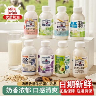 汤臣牧场椰子牛奶酸奶饮品燕麦生椰牛乳早餐奶450g瓶装多款口味
