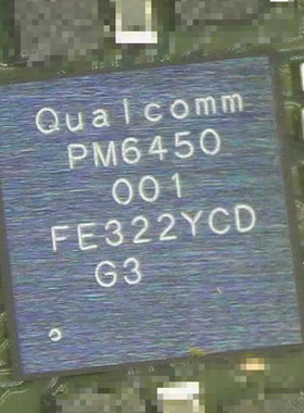 OPPO 1+8PRO电源IC 附件识别IC BB 9S开头 充电IC PM6450电源ic