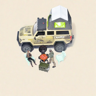 1/18 3.75寸人偶可用配件房车帐篷篝火烧烤适用于JOYTOY  GIJOE