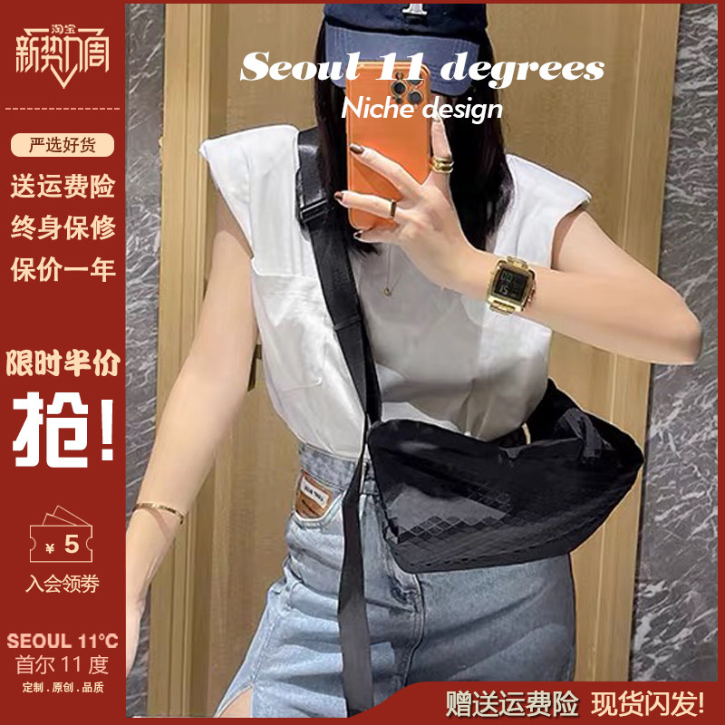 2025新款春夏时尚简约牛津布包休闲运动乞丐包大容量单肩斜挎包女,箱包皮具/热销女包/男包,通用款女包,淘宝优惠券,粉丝福利购,淘宝优惠卷