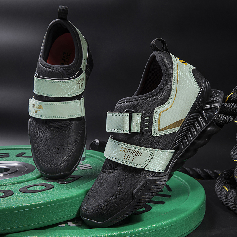 castiron lift深蹲举重鞋男女力量训练支撑稳定室内健身鞋硬拉