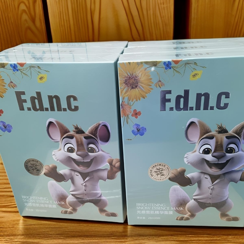 Fdnc光感雪肌面膜25mlX9片精华到2027年8月焕亮肤色补水面膜正品