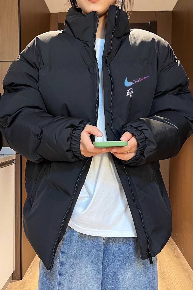 2024冬季情侣款棉服港风休闲潮流面包服立领外套男A155-MM04-TP48,男装棉衣,电商A155