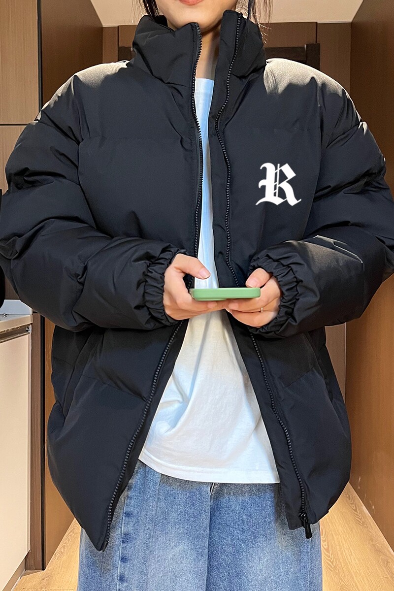 2024秋冬棉服男宽松大码休闲潮流情侣棉衣外套简约A155-MM08-TP48,男装棉衣,电商A155