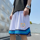 2024夏冰丝短裤男士五分裤港风大码潮流直筒裤速干A155-K2323-P25，男装休闲裤，电商A155