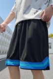 抖音得物光板短裤男冰丝速干透气直筒潮流五分裤A155-K2301-TP20，男装休闲裤，电商A155