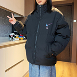 2024冬季情侣款棉服港风休闲潮流面包服立领外套男A155-MM04-TP48，男装棉衣，电商A155