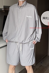 2024防晒衣男女同款情侣遮阳套装户外运动休闲夹克A155-FS01-TP80图片