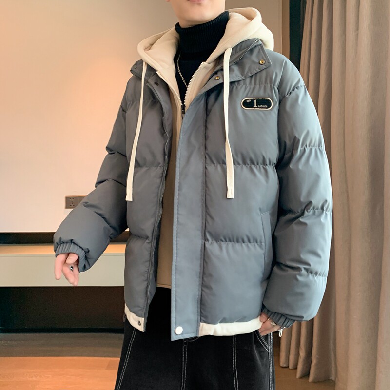 2024年冬季新款棉衣青年港风简约休闲棉服情侣外套A155-MM02-TP90图片