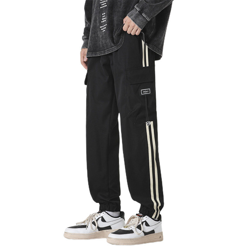 男士工装裤子潮青少年运动休闲裤宽松大码束脚裤A155-DDK19-TP47,男装休闲裤,电商A155
