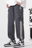 男士工装裤子潮青少年运动休闲裤宽松大码束脚裤A155-DDK19-TP47，男装休闲裤，电商A155