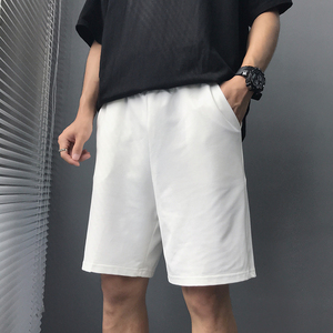 抖音得物光板短裤男冰丝裤速干透气直筒潮流五分裤A155-K301-TP18