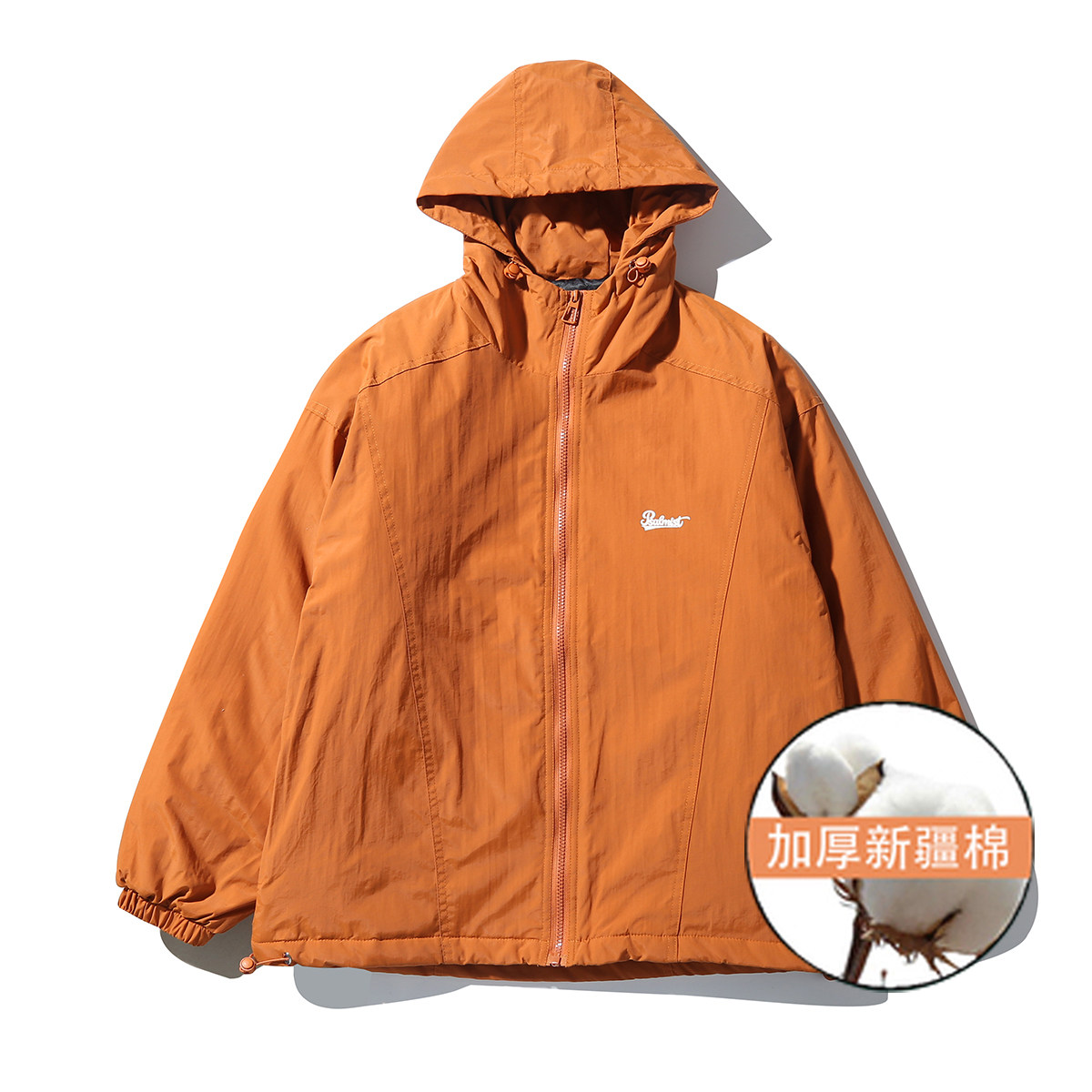 2023冬青少年棉服宽松大码连帽外套休闲百搭棉衣A110-M401-TP120,男装棉衣,电商A155