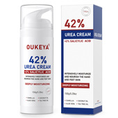 oukeya跨境42% 2%水杨酸尿素霜干裂滋润保湿 手足霜英文现货