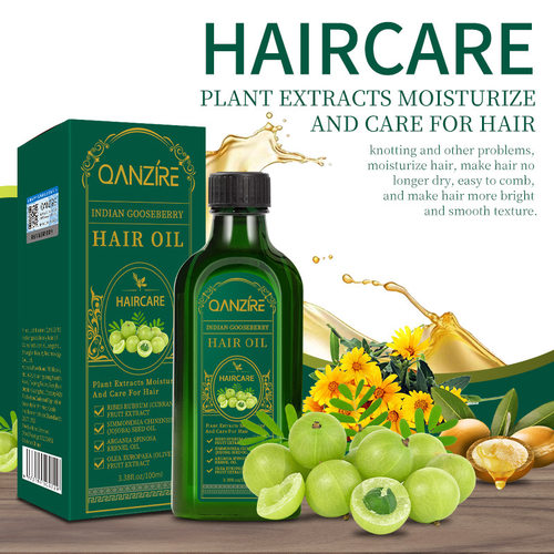跨境全英文印度醋栗护发精油Indian gooseberry hair oil头发精油