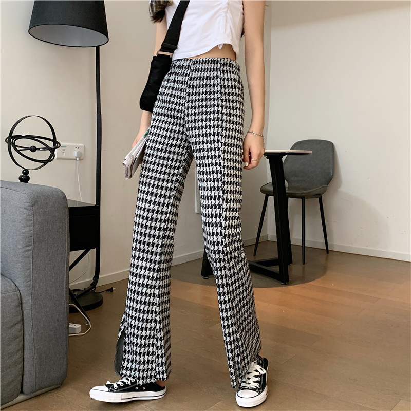 Women's new high waist casual pants in spring and summer