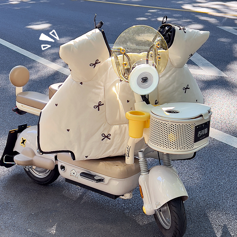 像被窝般温暖高颜值电动车挡风被