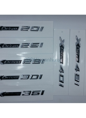 适用于宝马x3 x5x6 xdrive20i 25i 28i30i 35i 48i 50i叶子板侧标