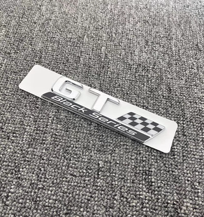 适用奔驰新A级GTGTCGTR车标改装赛道blackseries版标志车贴后尾标