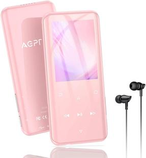 MP3蓝牙音乐播放器32G内存外放可扩展128G AGPtEK 日本代购
