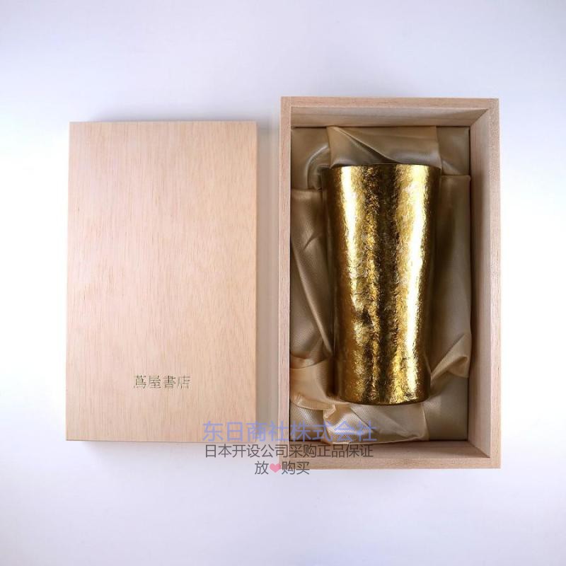 香槟金双层钛杯隔温酒杯纯钛礼物
