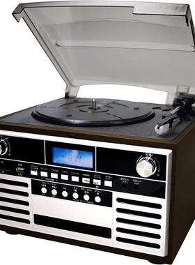 日本FUZE 蓝牙CD/磁带/SD/USB多合一收录电唱机音频播放器CLS60