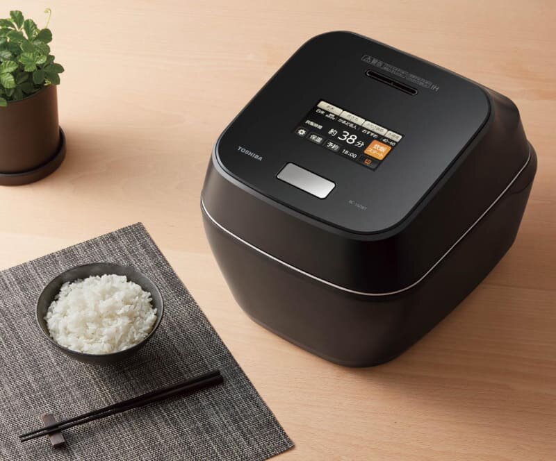 日本制22年新款东芝电饭锅RC-10ZWT真空压力IH大火力大铁锅厚釜