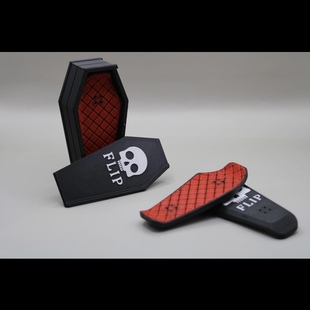 Fidget Skateboard EDC指尖滑板推牌磁力玩具Kickflip Magnetic