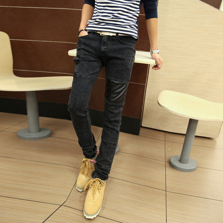 Pantalon cuir homme serré pour adolescent - Ref 1494008 Image 5