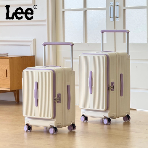 Lee2026新款行李箱女旅行箱大容量前开盖登机密码箱男拉杆箱学生
