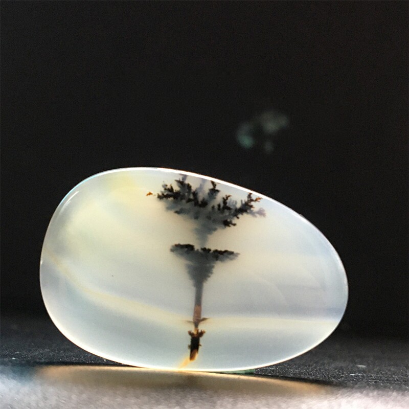 马料海洋玉髓吊坠方牌风景奇石草花玛瑙摆件一景一物精品像形T3
