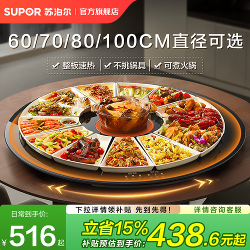 苏泊尔新品暖菜板多功能保温板