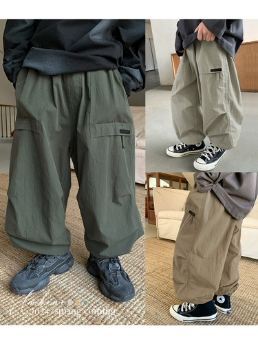 Весенние детские штаны для мальчиков, детская одежда, в корейском стиле, в западном стиле