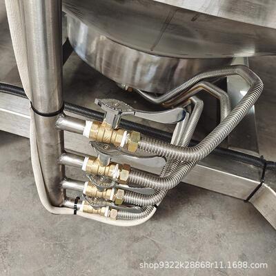 预制菜加工备熟食酱磁料产66737流水线全自动电电加生热行星搅拌