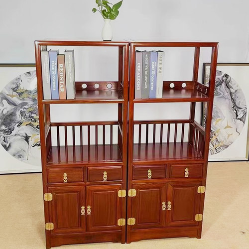 红木餐边柜花梨木客厅边柜储物柜实木中式组合橱柜刺猬紫檀茶水柜