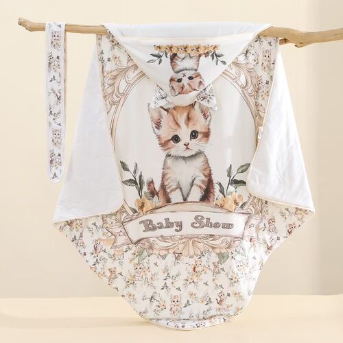 【cbme母婴会展新品】新生婴儿包被包单隔尿垫浴巾新生宝宝待产用