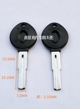 CH831适合3号爱玛钥匙胚子叶片内洗槽